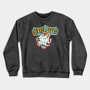 Denver Bears Baseball Crewneck Sweatshirt